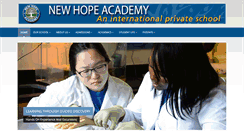 Desktop Screenshot of newhopeacademy.org
